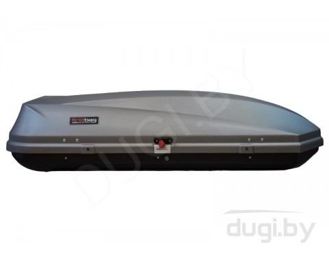 AUDI Q7 4L 2005-2015 автобокс (450л) на крышу FirstBag 450LT J450.006 (175x85x40 см) цвет серый матовый